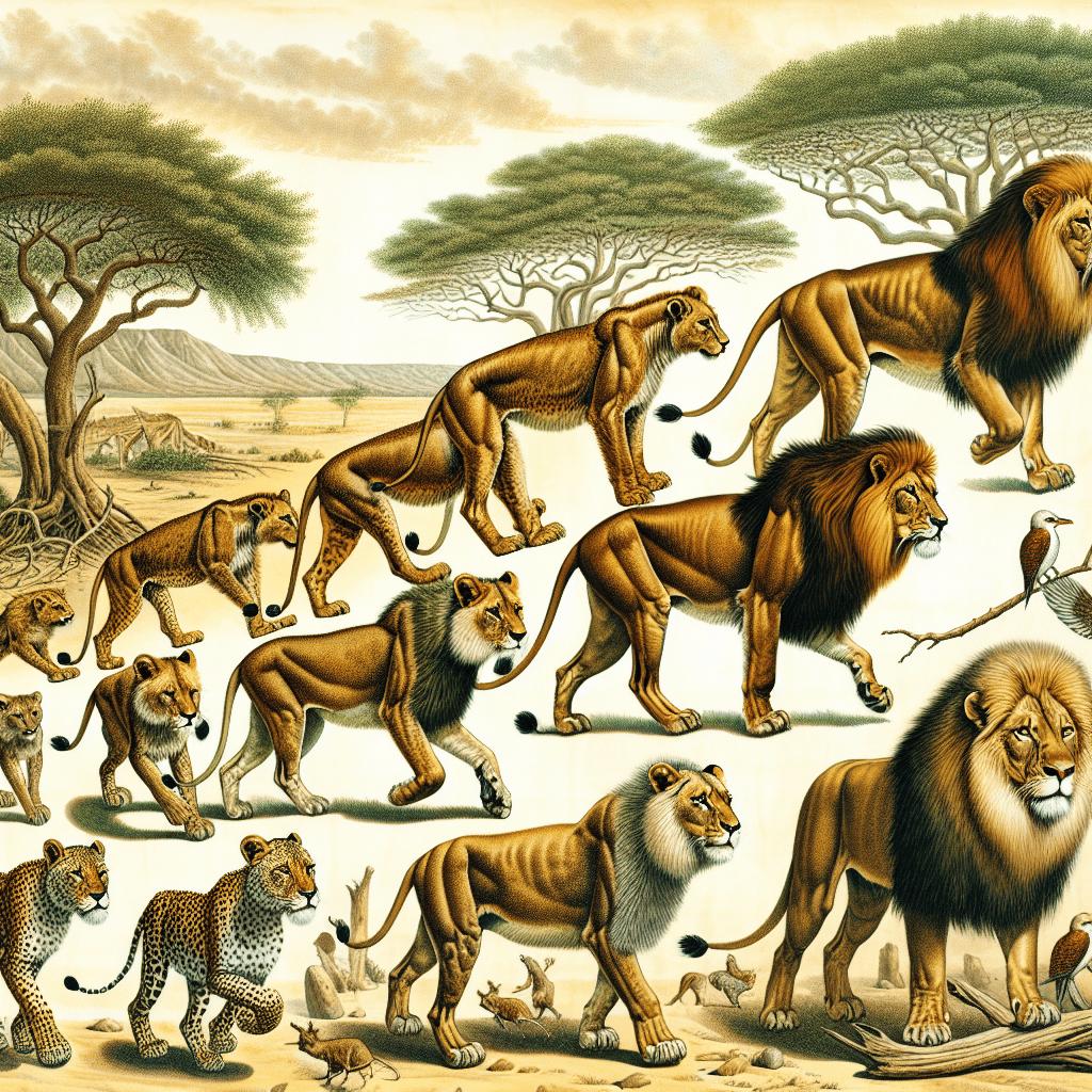 The Evolution Of Lions: A Journey Through Time - African Lions